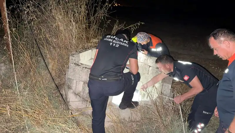 Burdur’da Kuyuya Düşen Kedi, İtfaiye Ekiplerinin Cesaretiyle Kurtarıldı