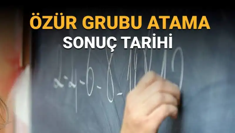 Özür Grubu Atama Sonuçları Ne Zaman Açıklanacak? İşte Tarih ve Detaylar!