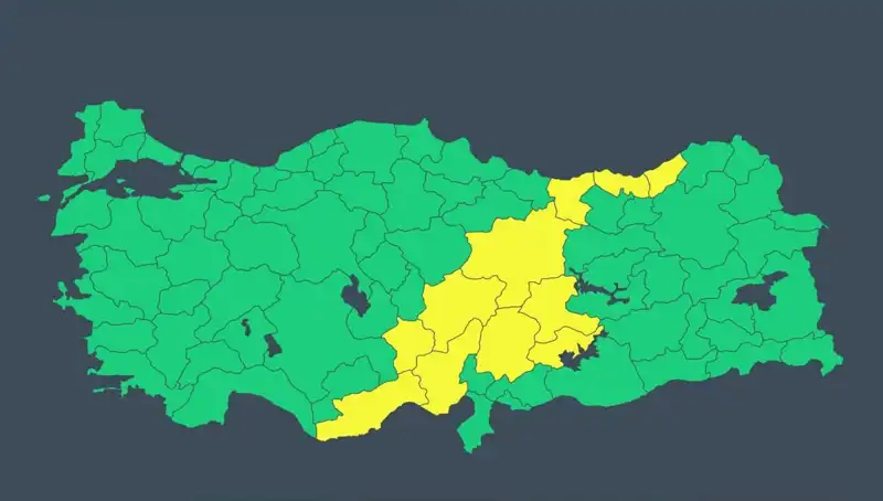 11 İlde Sağanak ve Fırtına Tehlikesi: Hazırlıklı Olun!