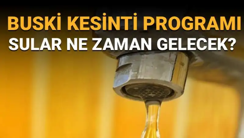 Bursa Nilüfer'de Su Kesintileri Ne Zaman Bitecek? İşte Güncel Program!
