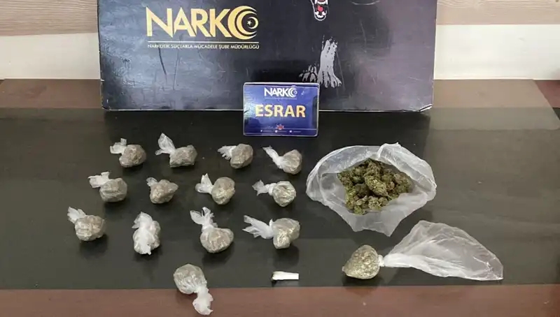 Kamyonetteki Gizli Yük: 100 Gram Esrar Ele Geçirildi