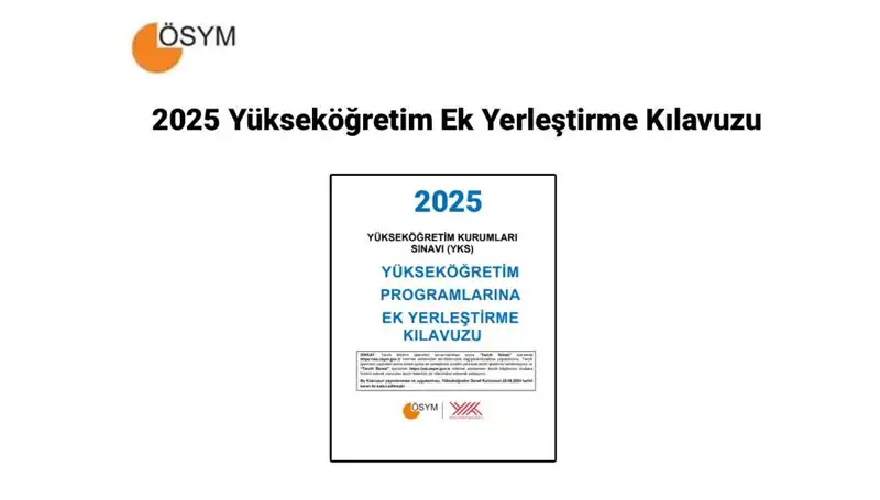 2025 Yükseköğretim Ek Yerleştirme Kılavuzu: Tüm Detaylar ve Tarihler Burada!