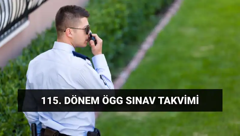 2025 Özel Güvenlik Sınavı Tarihleri ve Yerleri Hakkında Bilgiler